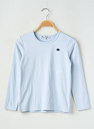 T-shirt manches longues manches longues bleu TARTINE ET CHOCOLAT garçon