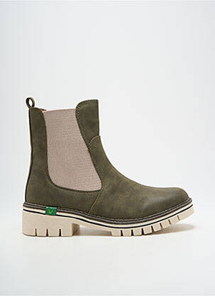 Bottines/boots talon bas talon plat jusqu'à 3cm vert JANA femme