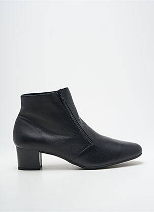 Bottines/boots fourrée talon de 4 à 6cm noir ACADEMY CONFORT femme
