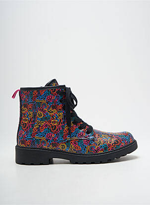 Bottines/boots talon bas talon plat jusqu'à 3cm noir GEOX femme