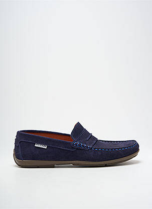 Mocassins bout rond bout rond bleu ORLAND homme