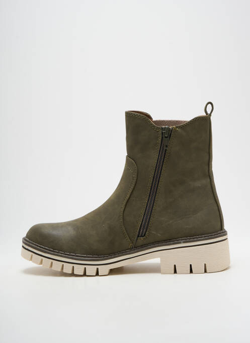 Bottines/Boots vert JANA pour femme