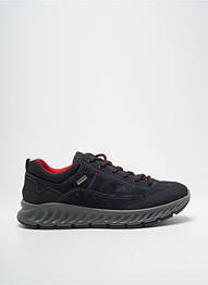 Baskets nubuck bout rond noir IMAC homme