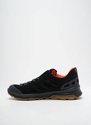 Baskets nubuck bout rond noir GRISPORT homme