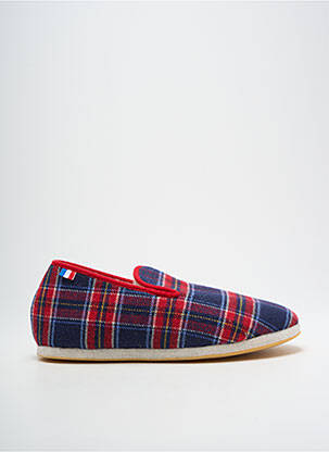Chaussons/Pantoufles bleu LES CHAUSSONS DE FLO pour homme