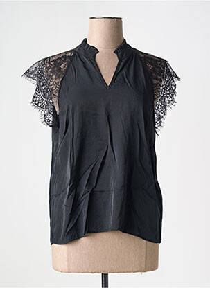 Top manches courtes manches courtes noir CREAM femme