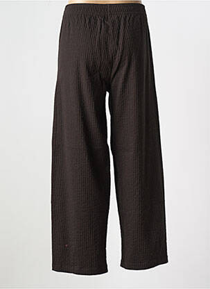 Pantalon droit taille élastique taille normale marron MES SOEURS ET MOI femme