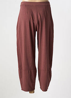 Pantalon droit stretch taille normale marron MES SOEURS ET MOI femme