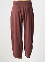 Pantalon droit marron MES SOEURS ET MOI pour femme seconde vue