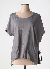T-shirt gris LOTUS EATERS pour femme seconde vue