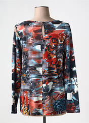 T-shirt noir ORIENTIQUE NATURALLY pour femme seconde vue