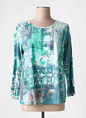 T-shirt vert ORIENTIQUE NATURALLY pour femme seconde vue