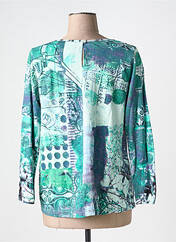 T-shirt vert ORIENTIQUE NATURALLY pour femme seconde vue