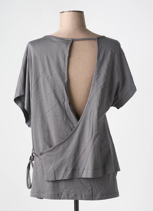 T-shirt gris LOTUS EATERS pour femme