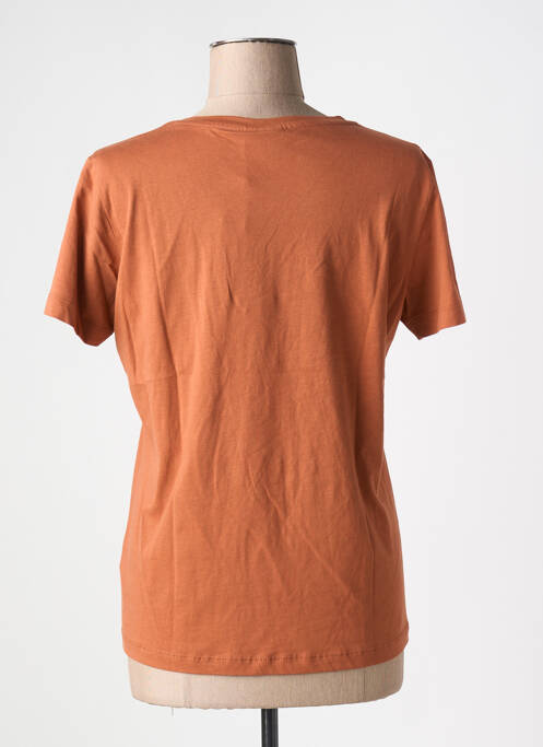 T-shirt orange CREAM pour femme