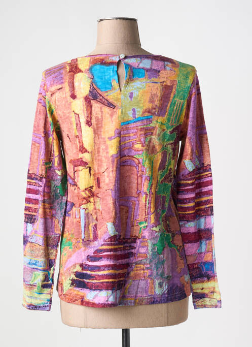 T-shirt violet ORIENTIQUE NATURALLY pour femme