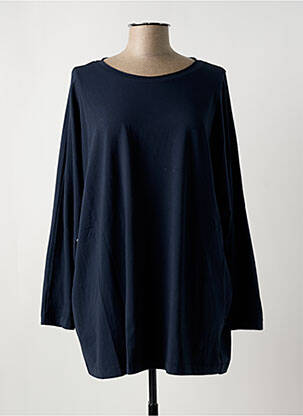 T-shirt manches longues manches longues bleu ISCHIKO femme