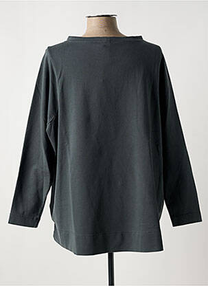 Sweat-shirt stretch manches longues gris ISCHIKO femme