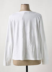 Gilet manches longues blanc VETONO pour femme seconde vue