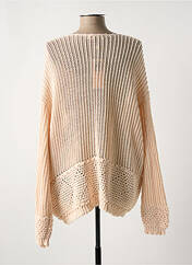 Gilet manches longues rose CREAM pour femme seconde vue