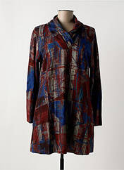 Robe courte rouge ORIENTIQUE NATURALLY pour femme seconde vue