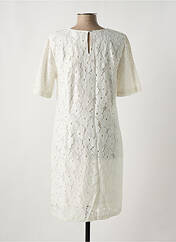 Robe mi-longue beige FLEUR DE SEL pour femme seconde vue