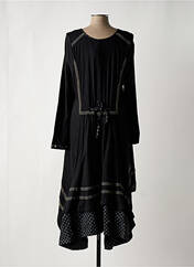 Robe mi-longue noir RHUM RAISIN pour femme seconde vue