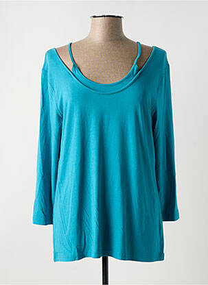 T-shirt bleu RIMINI pour femme