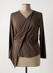 T-shirt marron MALOKA pour femme seconde vue