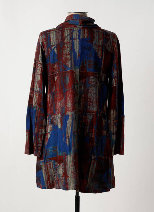 Robe courte rouge ORIENTIQUE NATURALLY pour femme