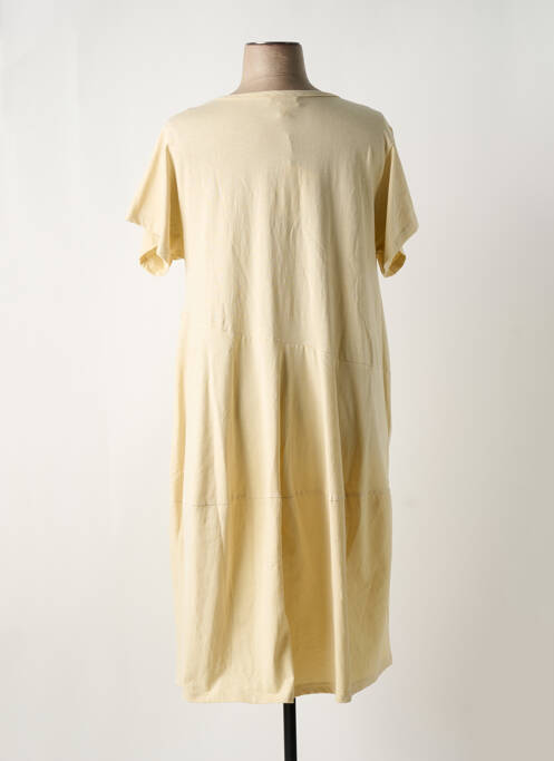 Robe mi-longue beige ORIENTIQUE NATURALLY pour femme