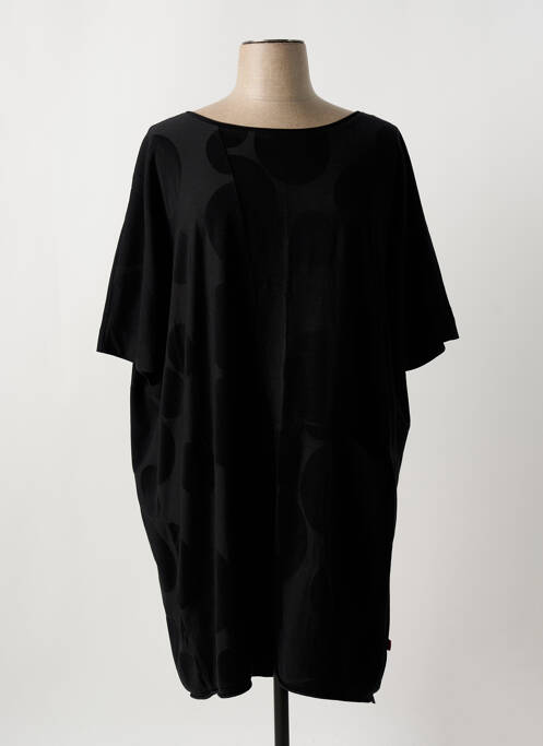 Robe mi-longue noir VETONO pour femme