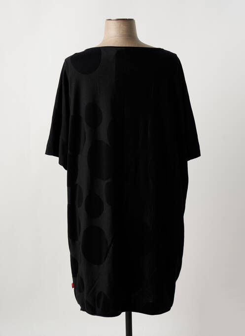 Robe mi-longue noir VETONO pour femme