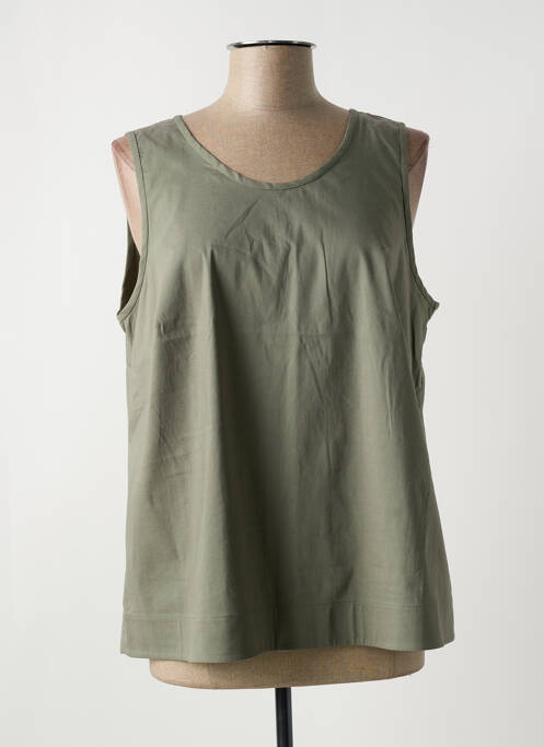 Top vert VETONO pour femme