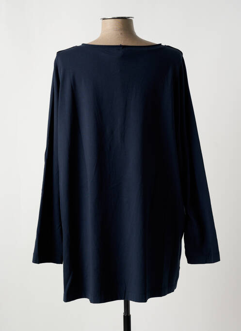 T-shirt bleu ISCHIKO pour femme