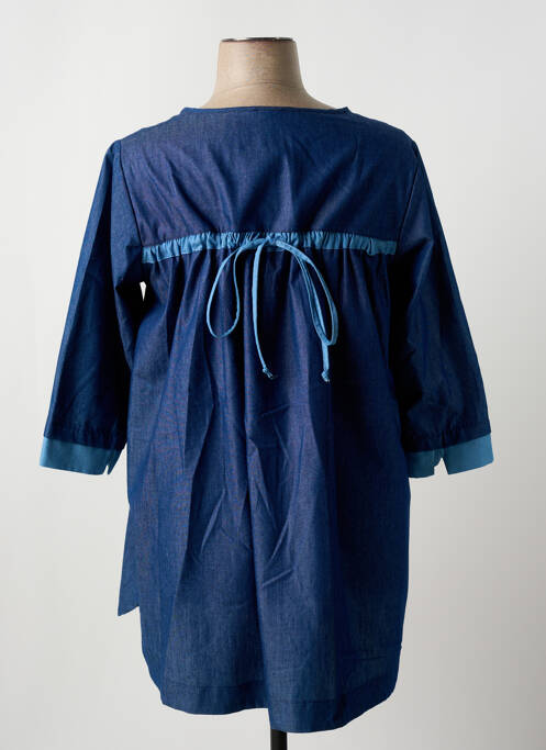 Tunique manches longues bleu G!OZE pour femme
