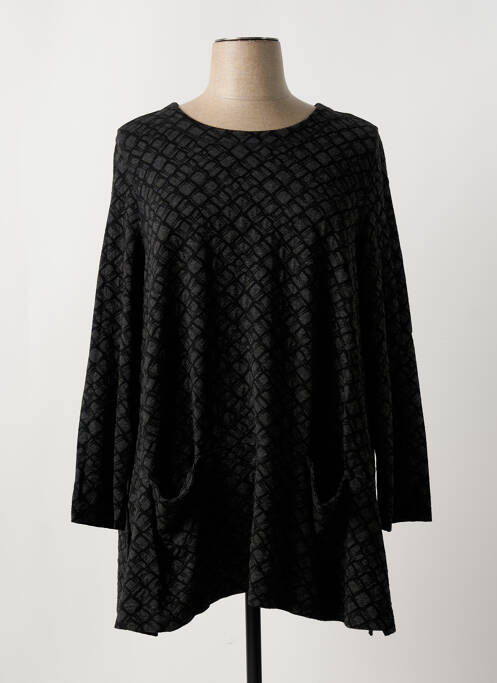 Tunique manches longues gris VETONO pour femme