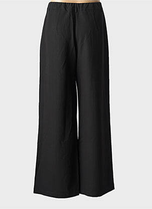 Pantalon droit taille élastique noir CREAM femme