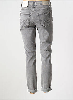 Jeans coupe slim poches gris CREAM femme