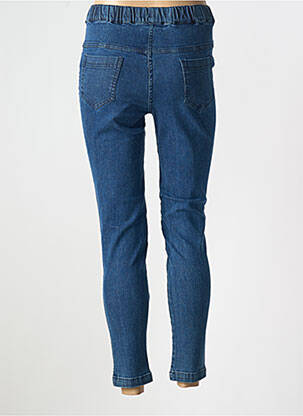 Jeans coupe slim tissage denim bleu ORIENTIQUE NATURALLY femme