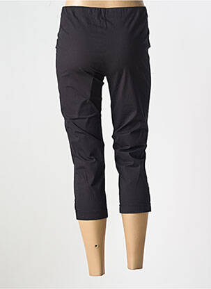 Pantacourt taille élastique noir ORIENTIQUE NATURALLY femme