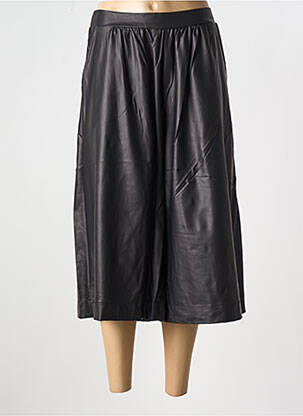 Pantacourt coupe droite noir LOTUS EATERS femme