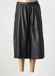 Pantacourt coupe droite noir LOTUS EATERS femme