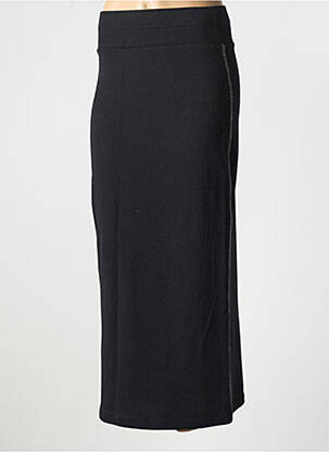 Jupe longue coupe droite noir LOTUS EATERS femme
