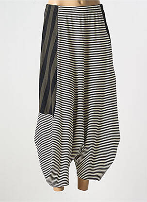 Sarouel taille élastique noir URBAN femme