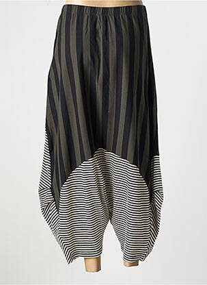 Sarouel taille élastique noir URBAN femme