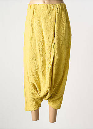 Sarouel taille élastique jaune GERSHON BRAM femme