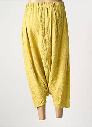 Sarouel taille élastique jaune GERSHON BRAM femme