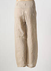 Pantalon large beige MYRINE & ME pour femme seconde vue