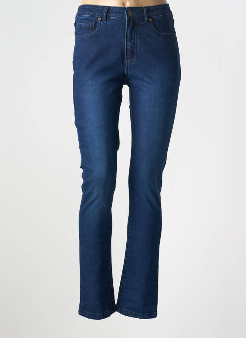 Jeans coupe slim bleu ORIENTIQUE NATURALLY pour femme